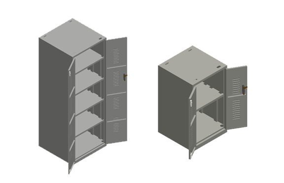12V Series Battery Cabinet