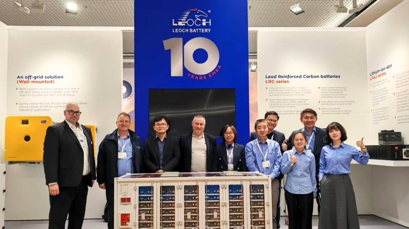 LEOCH Showcases Smart Energy Storage Innovations at ees Europe 2025 in Munich